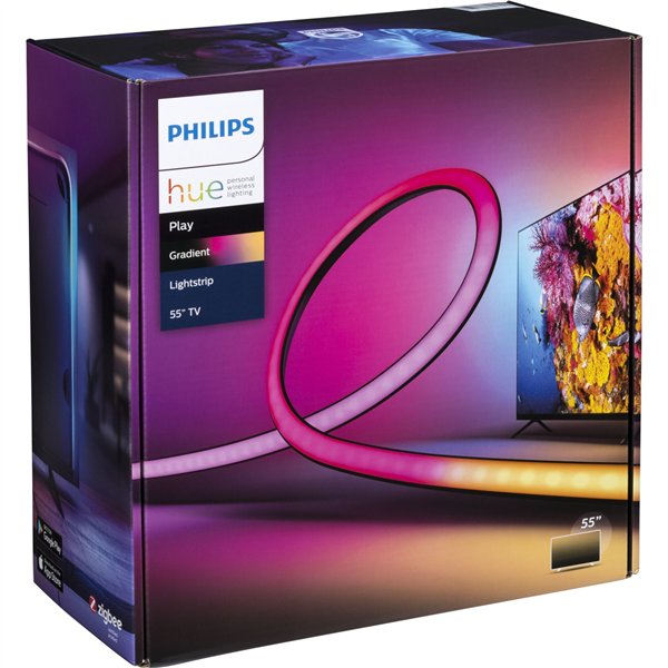 Philips Hue Play Gradient LED striscia luminosa TV 55