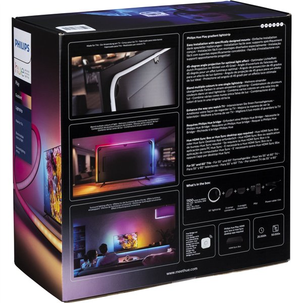 Philips Hue Play Gradient LED striscia luminosa TV 55