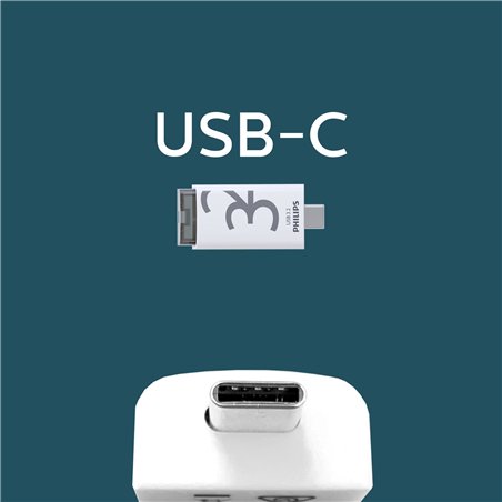 Philips USB 3.2             32GB Click Series Gen 1 USB-C