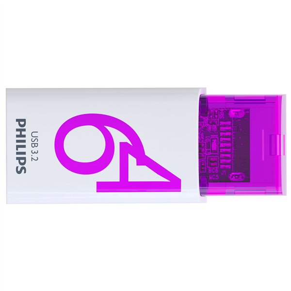 Philips USB 3.2             64GB Click Series Gen 1 USB-C