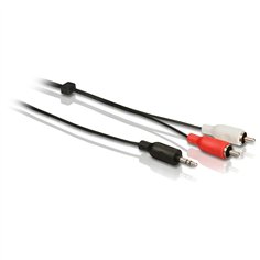 Philips 1,5 m Stereo Y cavo (3,5 mm M - 2 RCA M)