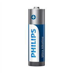 1x4 Philips Ultra Alkaline AA batteria 2