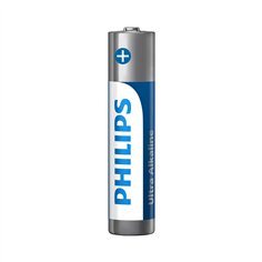 1x4 Philips Ultra Alkaline AAA batteria 2