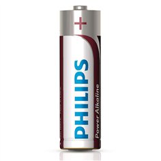 1x16 Philips Power Alkaline AA batteria Promo Pack 2