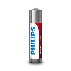 1x16 Philips Power Alkaline AAA batteria Promo Pack 2