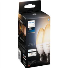 Philips Hue LED lampad. E14 kit 2pz. 5,2W 470lm White Ambiance 2