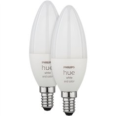 Philips Hue LED lampad. E14 kit 2pz 470lm White Color Amb.