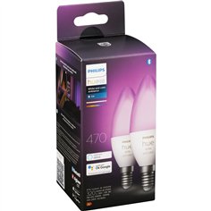 Philips Hue LED lampad. E14 kit 2pz 470lm White Color Amb. 2