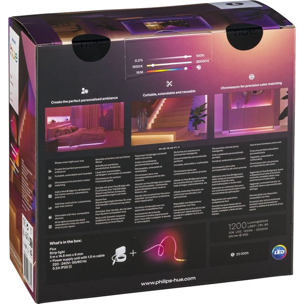 Philips Hue Flux Lightstrip 3m