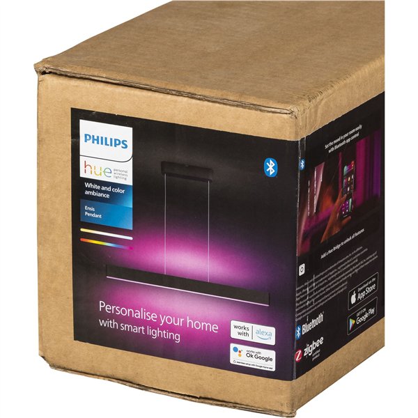 Philips Hue Ensis Pendelleuchte schwarz