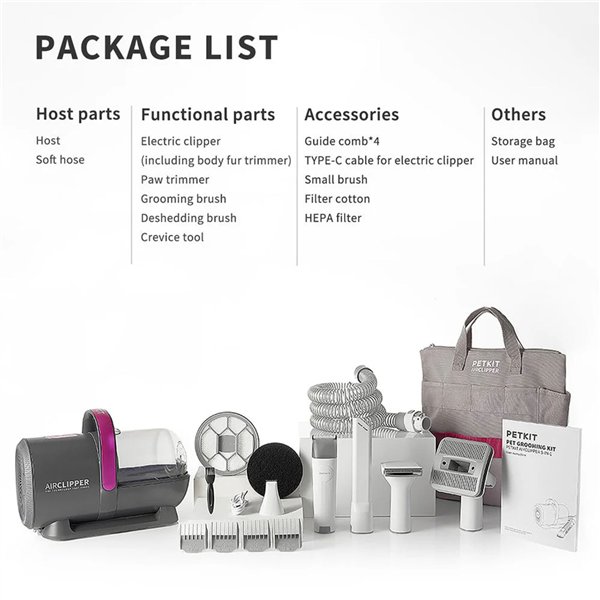 PETKIT Pet Grooming Vacuum Set (LM4)