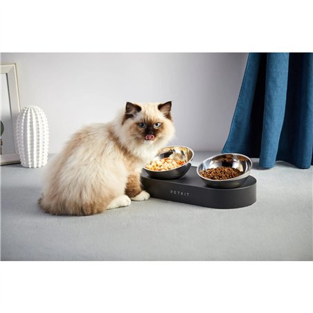 PETKIT Fresh Nano Metal 15 Grad Adjustable Cat Feeding Bowl