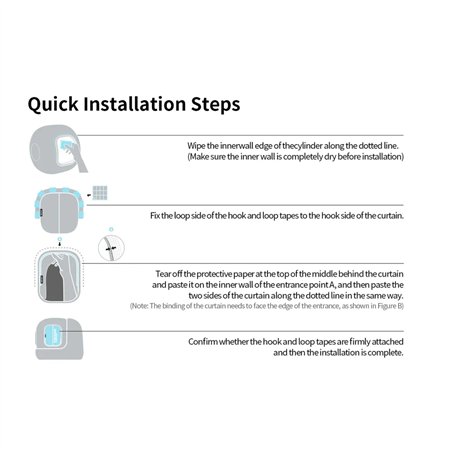PETKIT Pura Max Magnetic Dust- proof Curtain (P9221C)