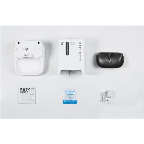 PETKIT YumShare Dual-Hopper con telecamera (P591)