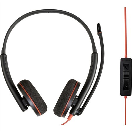 HP Poly Blackwire 3225 UC Stereo USB-C/A (Bulk)