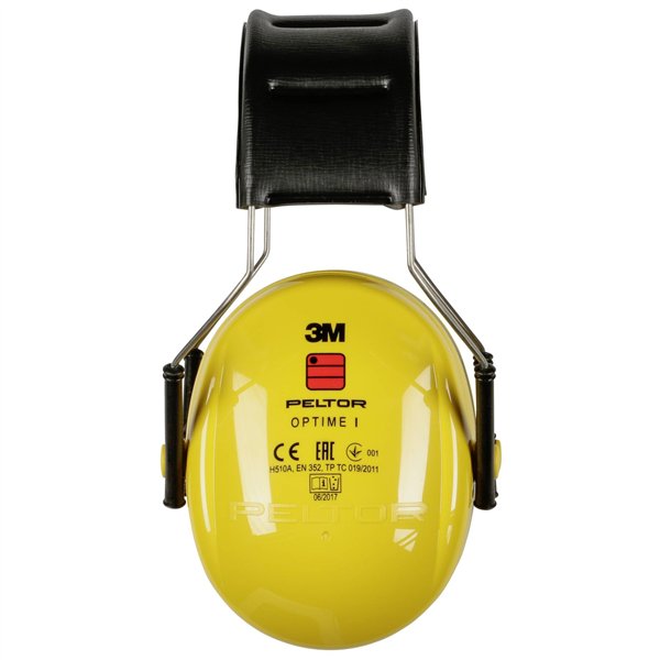 Peltor Optime I H510A cuffia antirumore 27 dB giallo