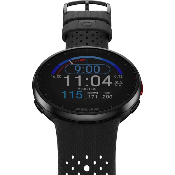 Polar Pacer PRO HR grigio/nero M/L