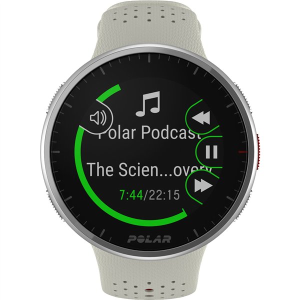 Polar Pacer PRO bianco neve