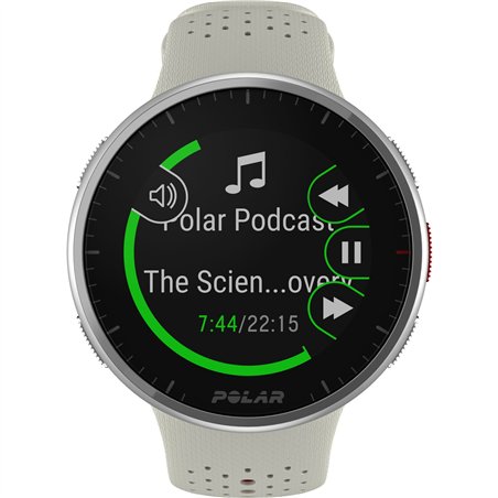 Polar Pacer PRO bianco neve