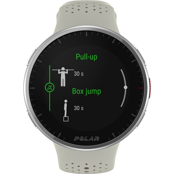 Polar Pacer PRO bianco neve