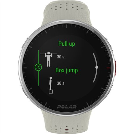 Polar Pacer PRO bianco neve