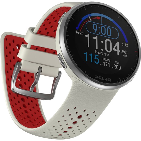 Polar Pacer PRO bianco neve