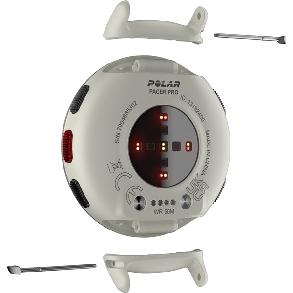 Polar Pacer PRO bianco neve