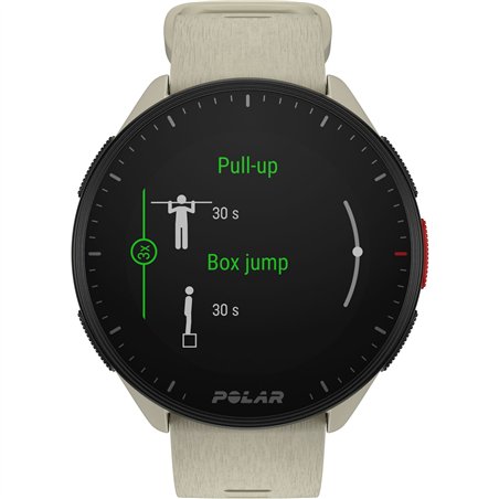 Polar Pacer bianco S/L