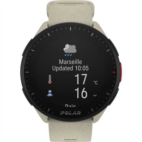 Polar Pacer bianco S/L