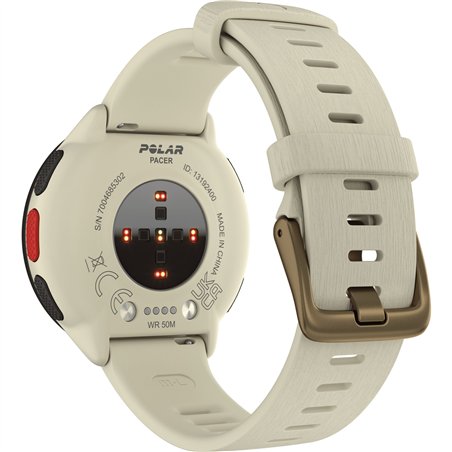 Polar Pacer bianco S/L
