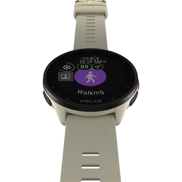 Polar Pacer bianco S/L