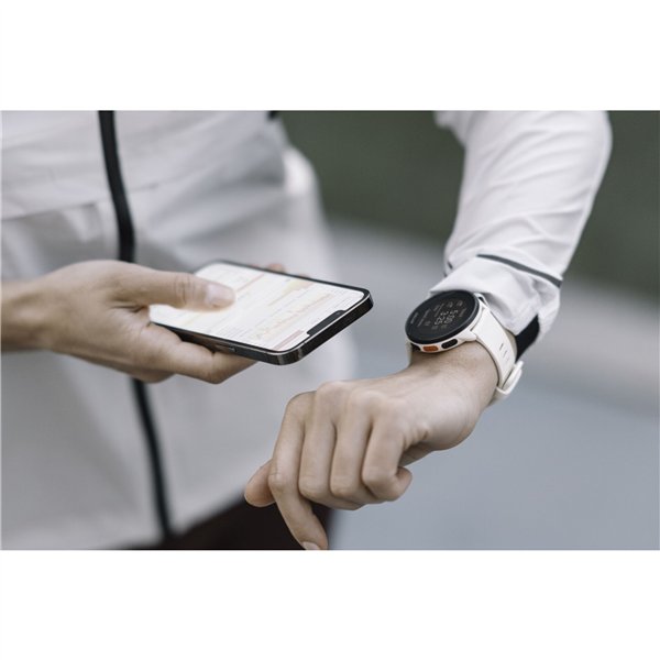 Polar Pacer bianco S/L