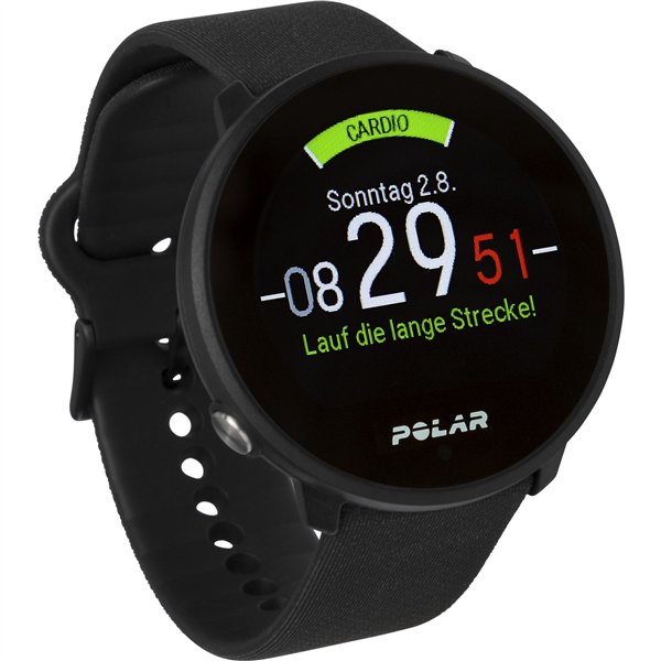 Polar Unite nero S-L cintur. silicone chiusura spillo