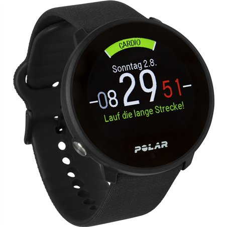 Polar Unite nero S-L cintur. silicone chiusura spillo