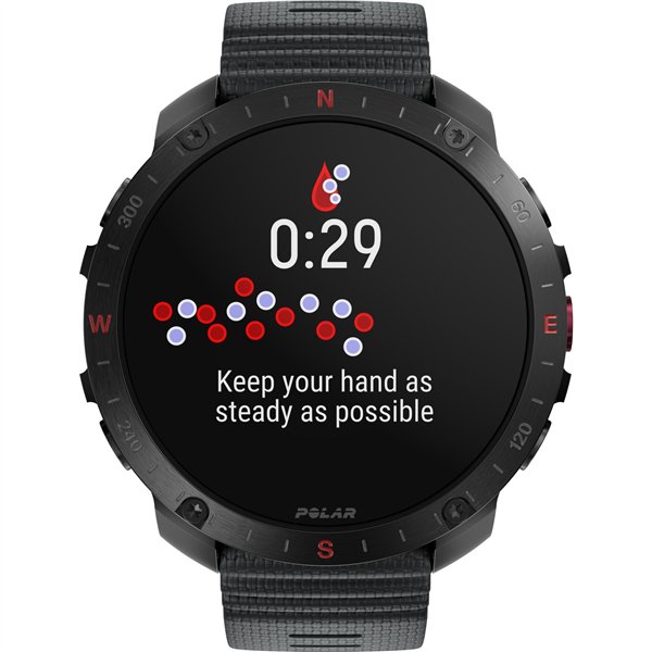 Polar Grit X2 Pro HR S-L nero