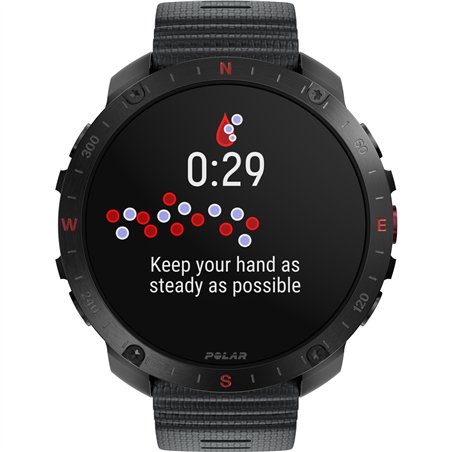 Polar Grit X2 Pro HR S-L nero