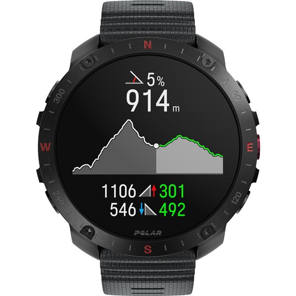 Polar Grit X2 Pro S-L nero