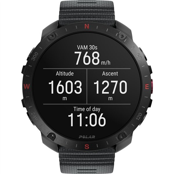 Polar Grit X2 Pro S-L nero