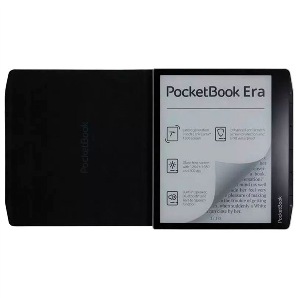 PocketBook Charge - Canvas Black Cover per Era