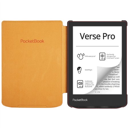 PocketBook Shell - arancio Cover per Verse / Verse Pro