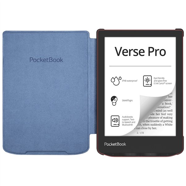 PocketBook Shell - blu Cover per Verse / Verse Pro