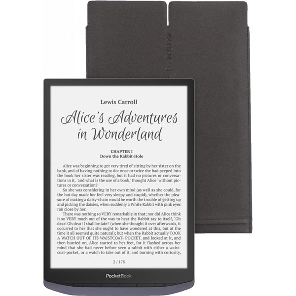 PocketBook custodia nero giallo