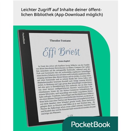 PocketBook InkPad Eo grigio nebbia