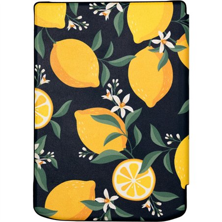 Pocketbook custodia a conchiglia Lemon Print