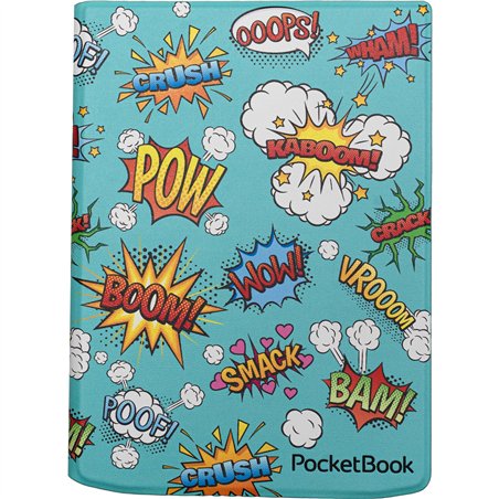 Pocketbook ribaltabile Comic Print