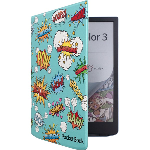 Pocketbook ribaltabile Comic Print