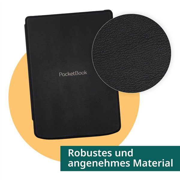 PocketBook Shell Strap Black Cover für Verse / -Pro / -Lite
