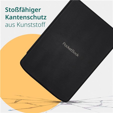 PocketBook Shell Strap Black Cover für Verse / -Pro / -Lite