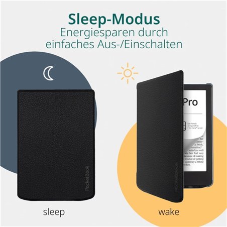 PocketBook Shell Cover Transparent Black