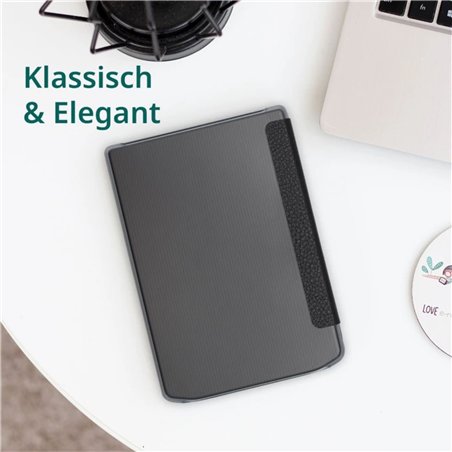 PocketBook Shell Cover Transparent Black